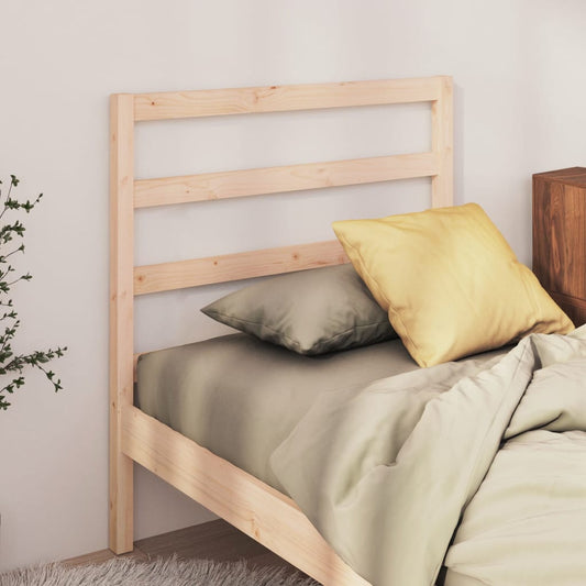 vidaXL Bed Headboard 81x4x100 cm Solid Wood Pine