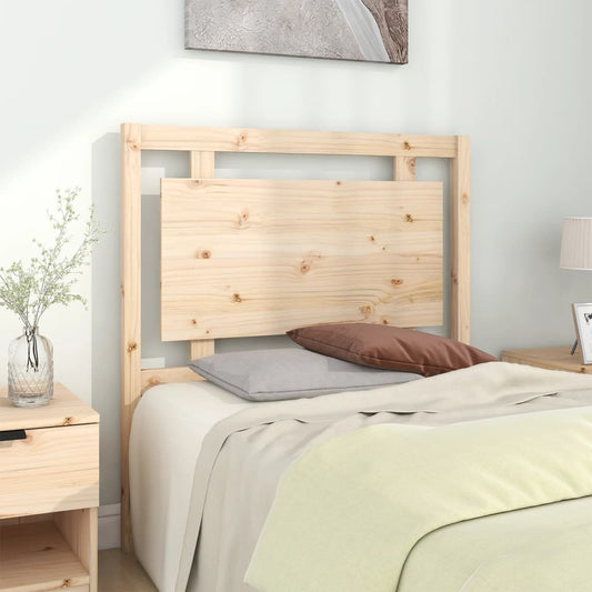 vidaXL Bed Headboard 95.5x4x100 cm Solid Pine Wood