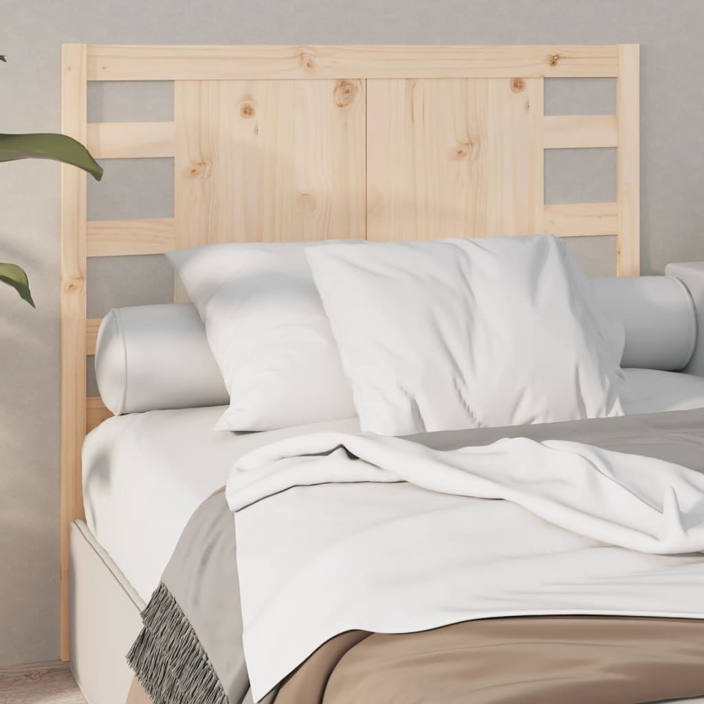 vidaXL Headboard 106x4x100 cm Solid Wood Pine