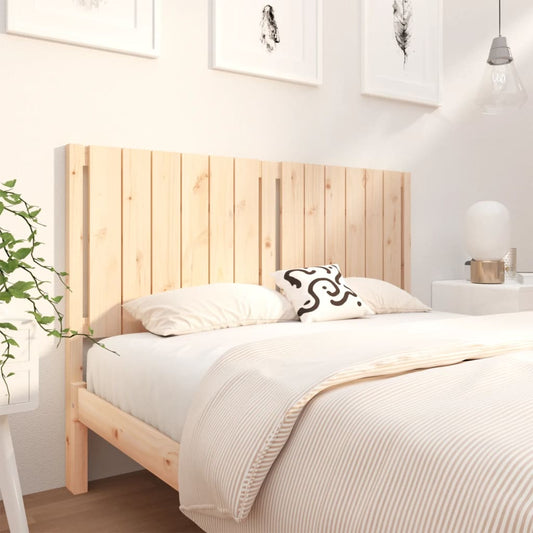 vidaXL Bed Headboard 145.5x4x100 cm Solid Wood Pine