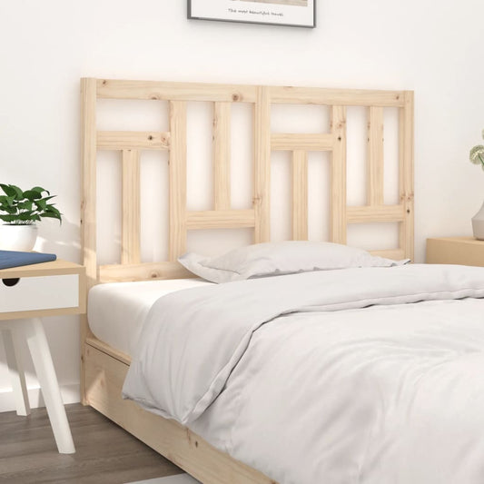 vidaXL Bed Headboard 155.5x4x100 cm Solid Wood Pine