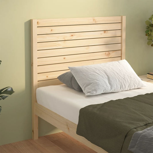 vidaXL Bed Headboard 96x4x100 cm Solid Wood Pine