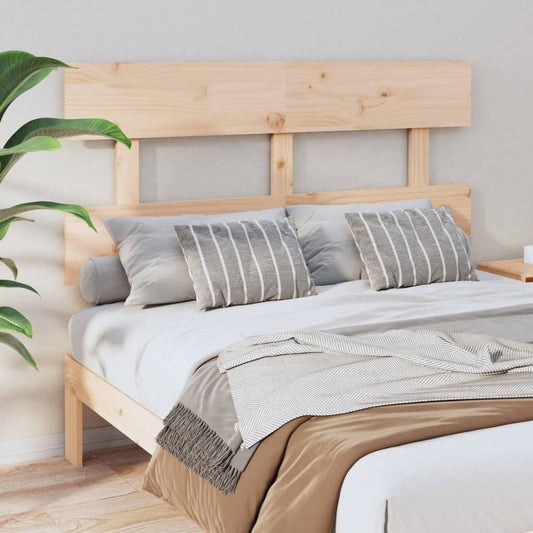 vidaXL Bed Headboard 184x3x81 cm Solid Wood Pine