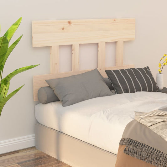 vidaXL Bed Headboard 78.5x3x81 cm Solid Wood Pine