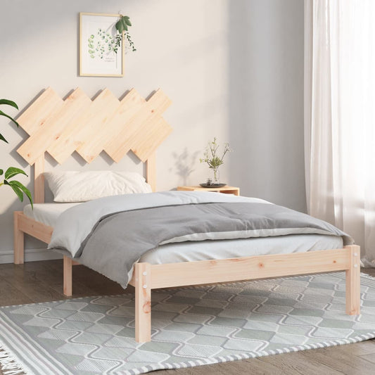 vidaXL Bed Frame 100x200 cm Solid Wood