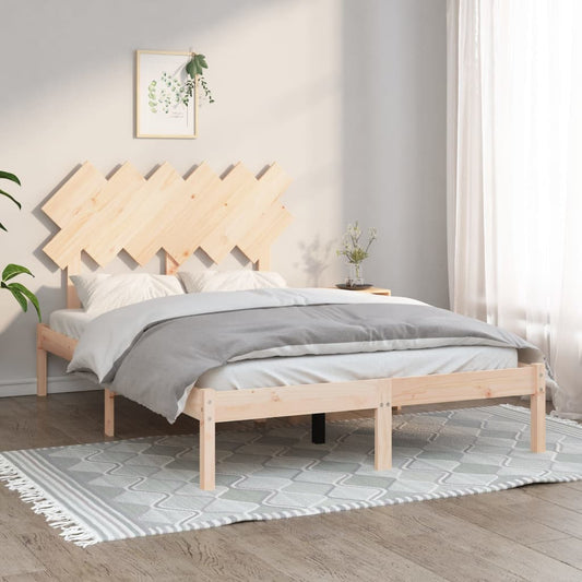 vidaXL Bed Frame 120x200 cm Solid Wood