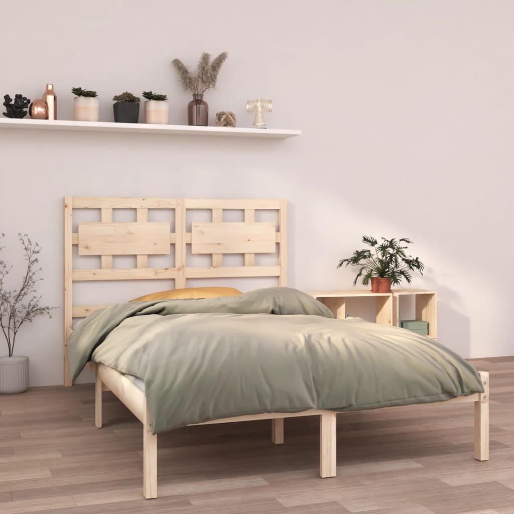 vidaXL Bed Frame Solid Wood 120x200 cm