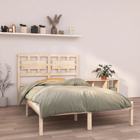 vidaXL Bed Frame Solid Wood 120x200 cm
