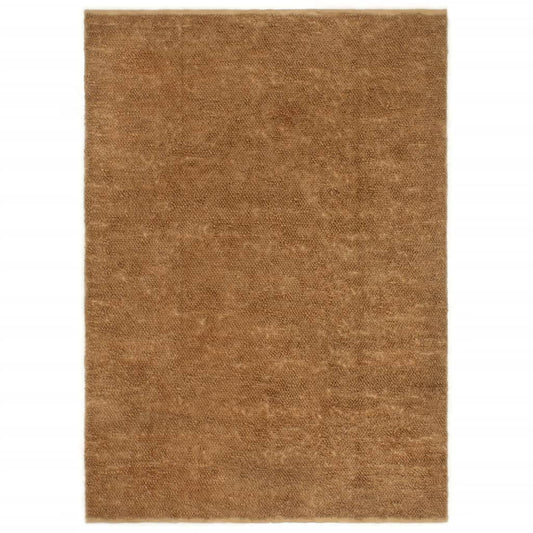 vidaXL Handmade Loop Pile Rug 120x180 cm Jute and Cotton