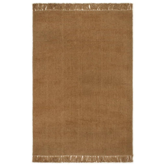 vidaXL Runner Rug with Tassels 80x200 cm Jute