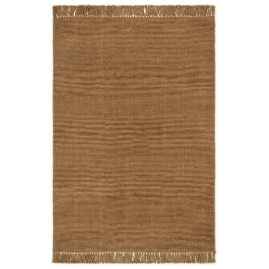 vidaXL Runner Rug with Tassels 80x300 cm Jute