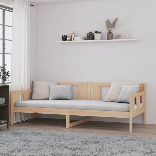 vidaXL Day Bed Solid Wood Pine 80x200 cm