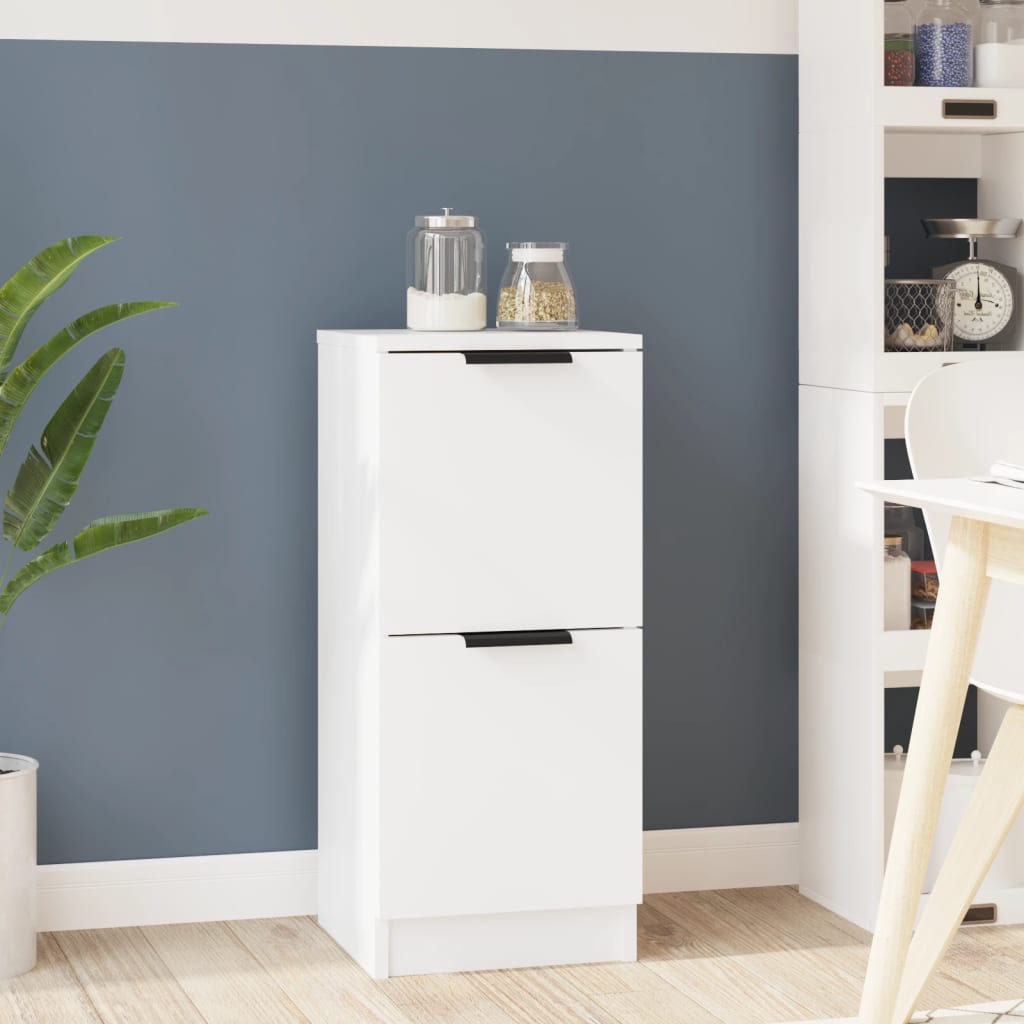 vidaXL Sideboard White 30x30x70 cm Engineered Wood