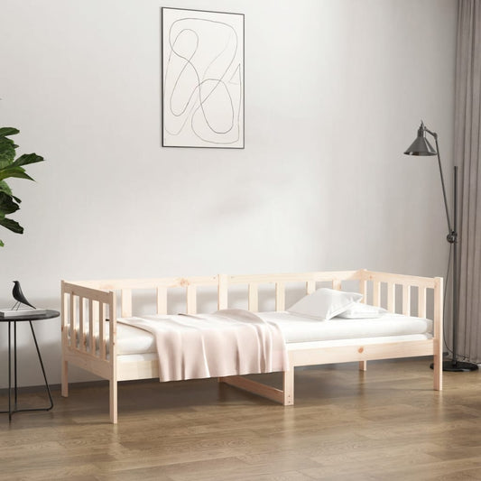 vidaXL Day Bed 80x200 cm Solid Wood Pine