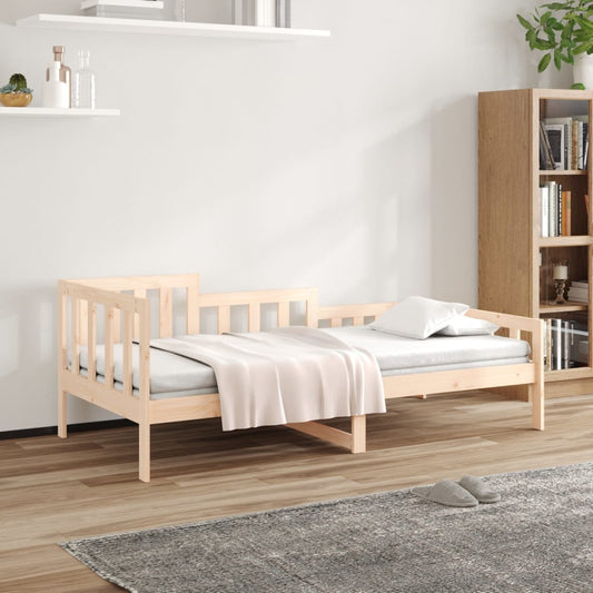 vidaXL Day Bed 90x190 cm Solid Wood Pine