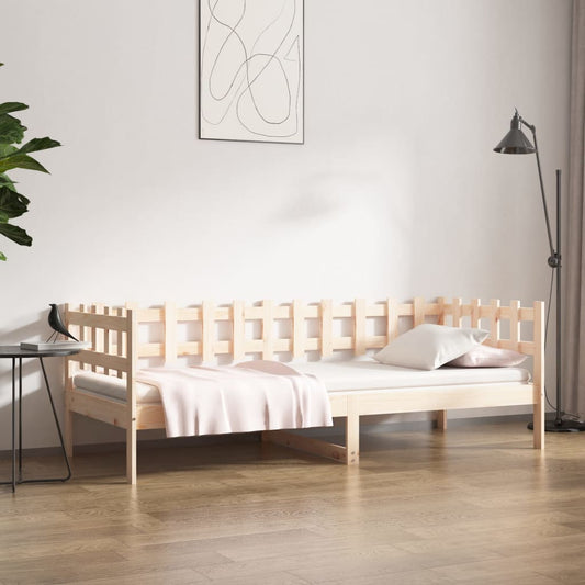 vidaXL Day Bed 90x200 cm Solid Wood Pine