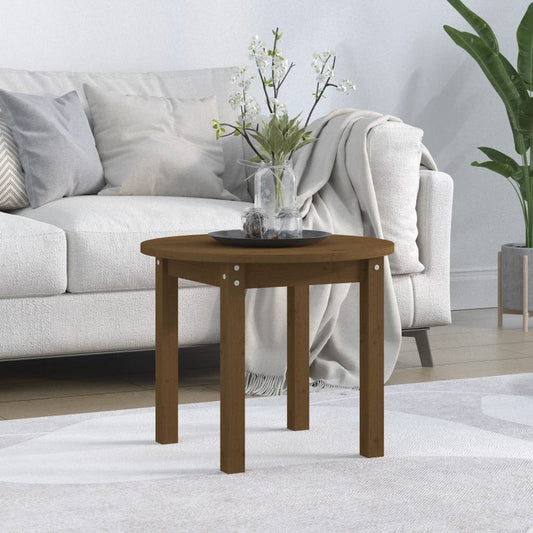 vidaXL Coffee Table Honey Brown Ì÷ 55x45 cm Solid Wood Pine
