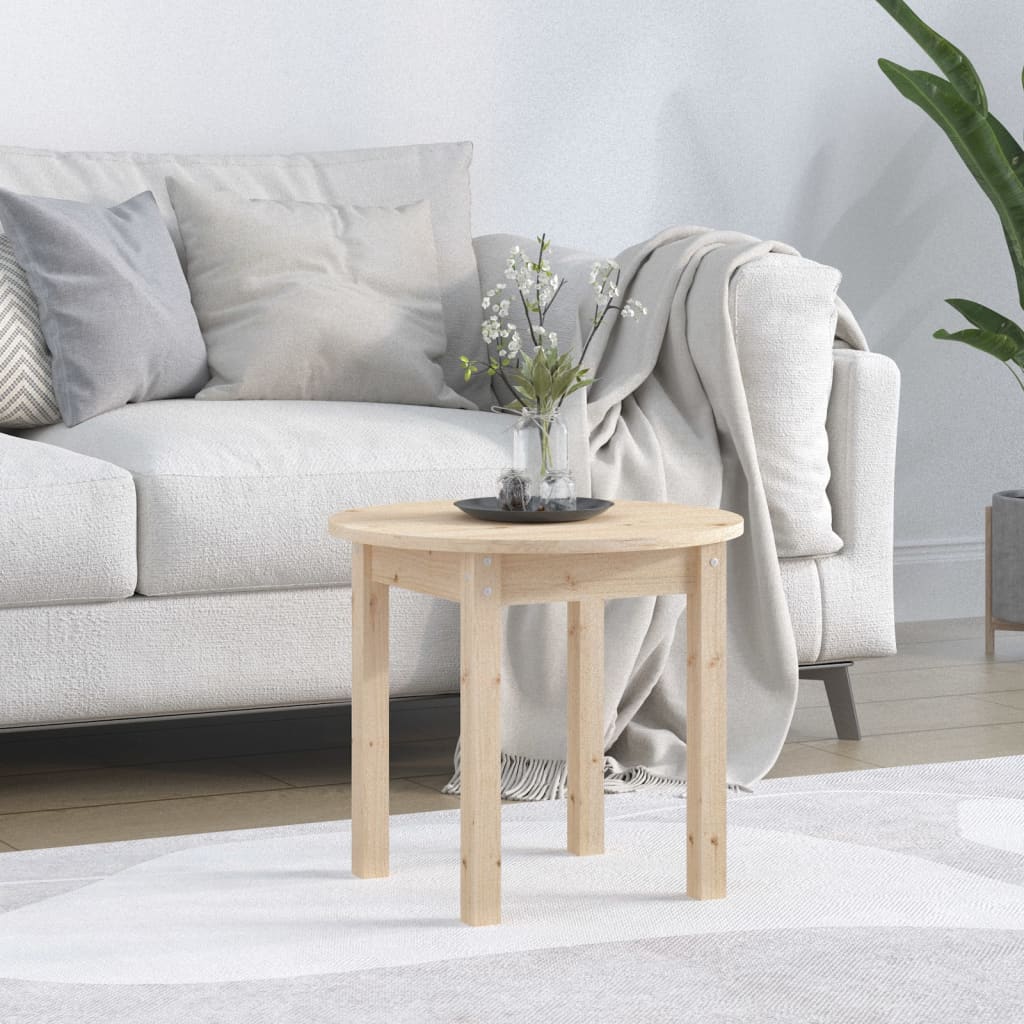 vidaXL Coffee Table Ì÷ 45x40 cm Solid Wood Pine