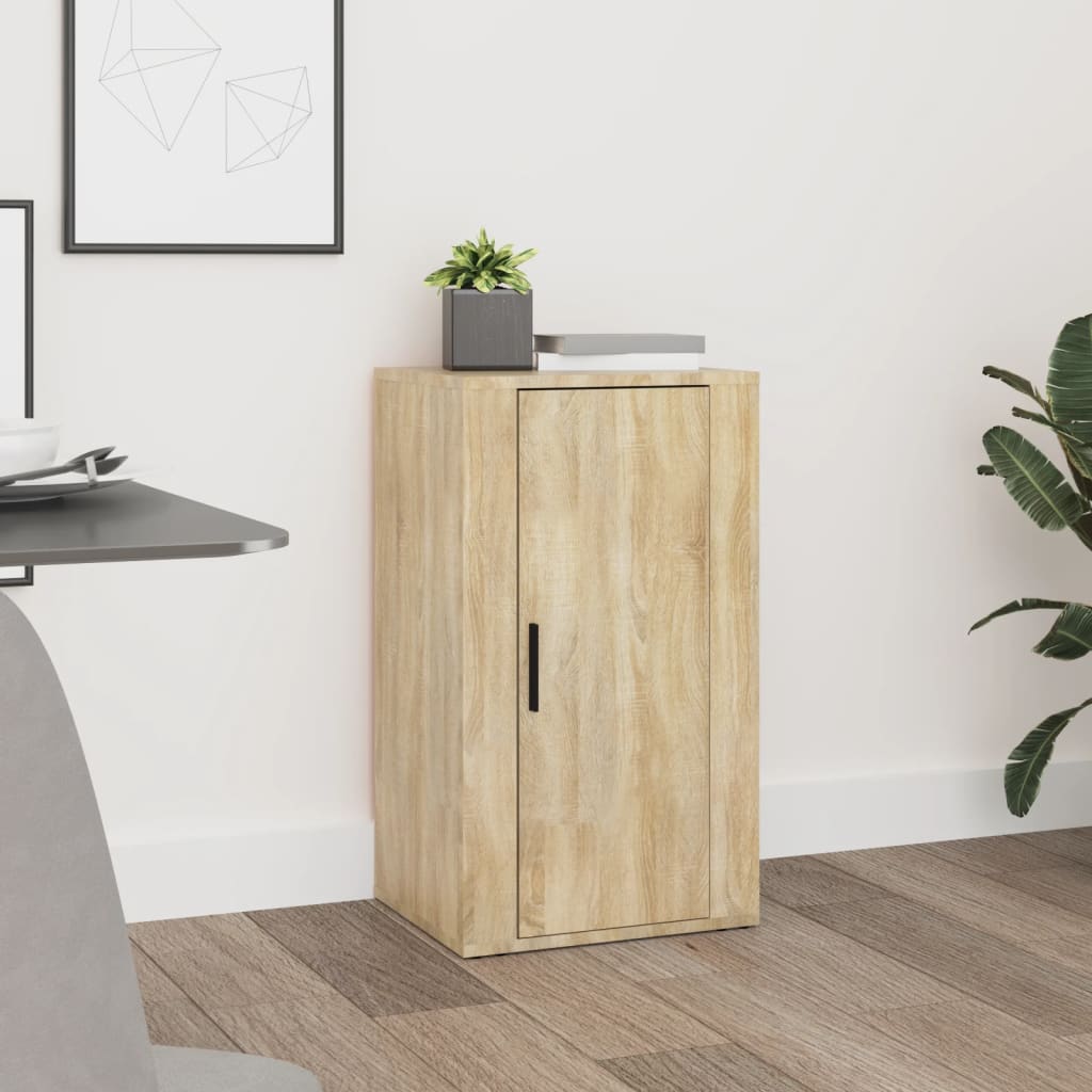vidaXL Sideboard Sonoma Oak 40x33x70 cm Engineered Wood