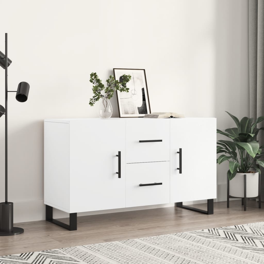 vidaXL Sideboard White 100x36x60 cm Engineered Wood