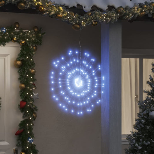 vidaXL Christmas Starburst Light 140 LEDs Cold White 17 cm