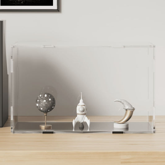 vidaXL Display Box Transparent 31x17x19 cm Acrylic