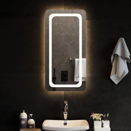 vidaXL LED Bathroom Mirror 40x80 cm