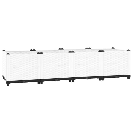 vidaXL Raised Bed 160x40x38 cm Polypropylene