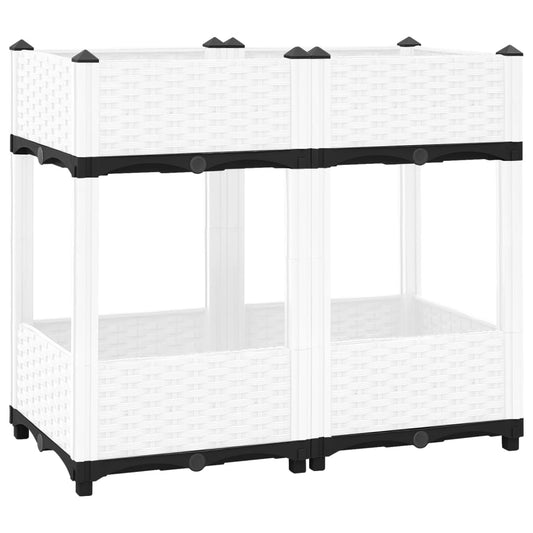 vidaXL Raised Bed 80x40x71 cm Polypropylene