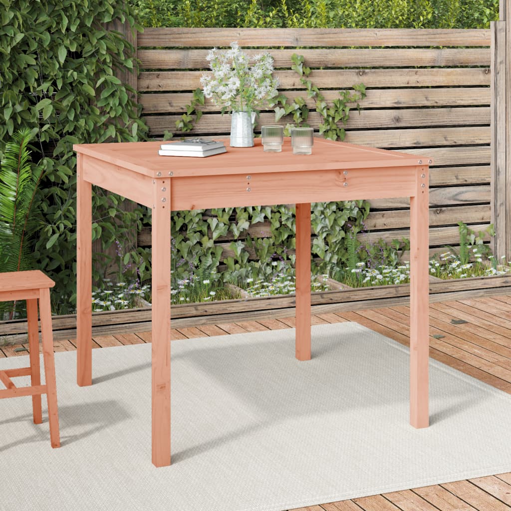 vidaXL Garden Table 82.5x82.5x76 cm Solid Wood Douglas