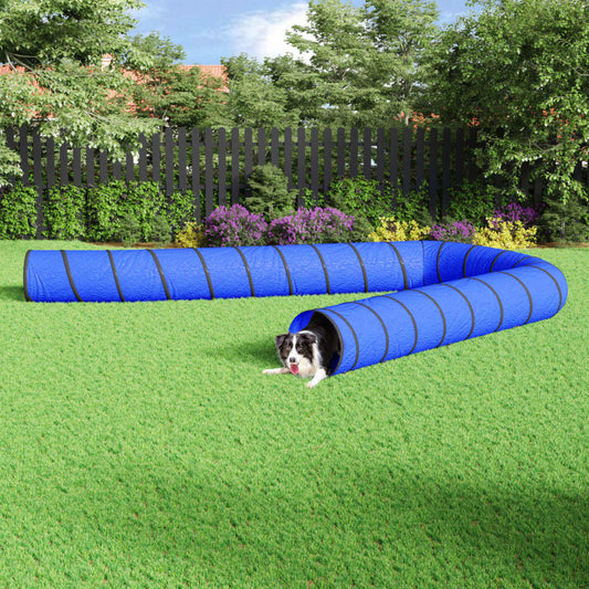 vidaXL Dog Tunnel Blue Ì÷ 55x1000 cm Polyester