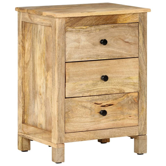 vidaXL Bedside Cabinet 45x35x60 cm Solid Wood Mango