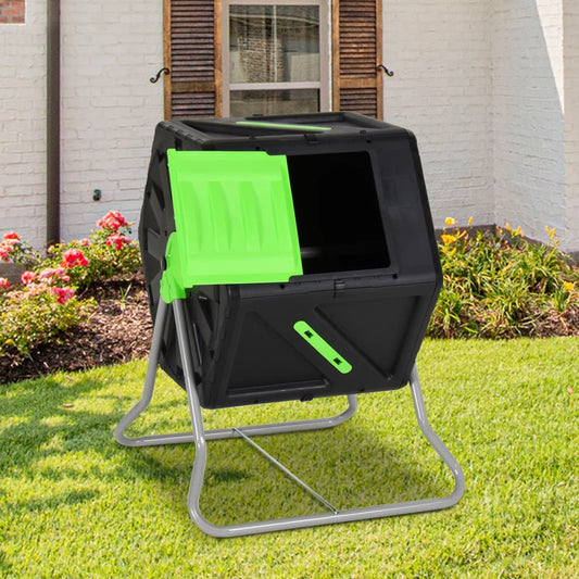 vidaXL Tumbling Composter 60x58x74 cm 105 L Polypropylene