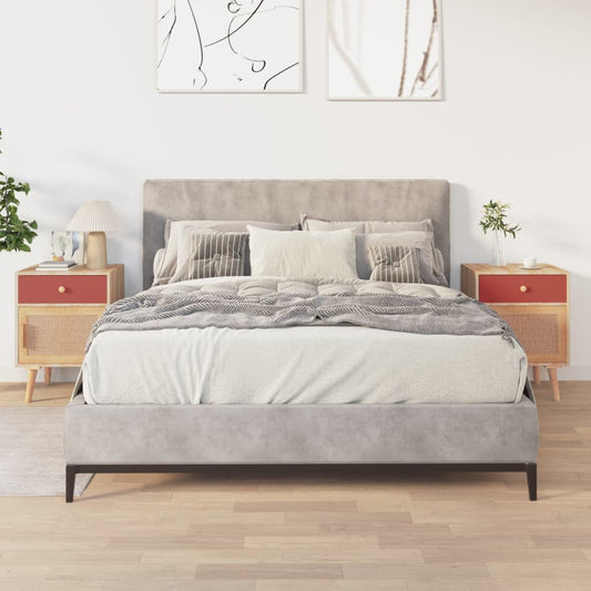 vidaXL Bedside Cabinets 2 pcs 40x30x55 cm Engineered Wood