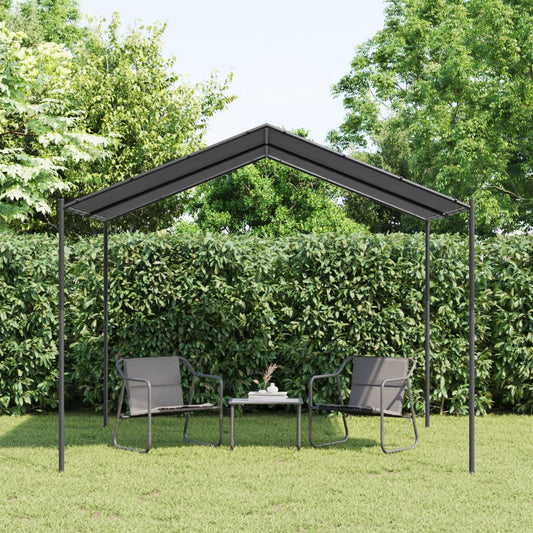 vidaXL Canopy Tent Anthracite 3x3 m Steel and Fabric