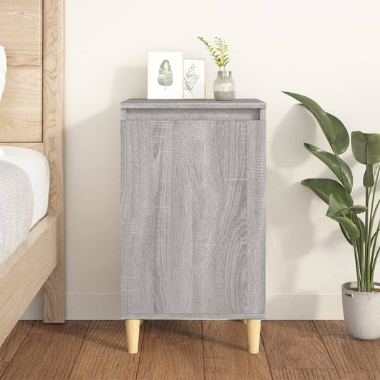vidaXL Bedside Cabinet Grey Sonoma 40x35x70 cm Engineered Wood