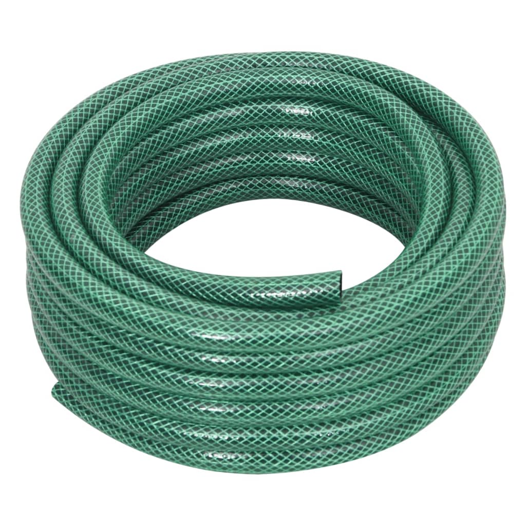 vidaXL Garden Hose Green 0.6" 10 m PVC