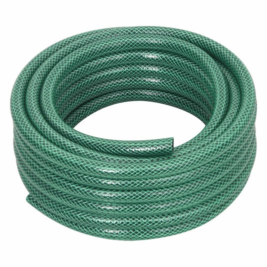 vidaXL Garden Hose Green 0.6" 50 m PVC