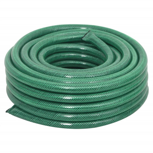 vidaXL Garden Hose Green 0.9" 10 m PVC