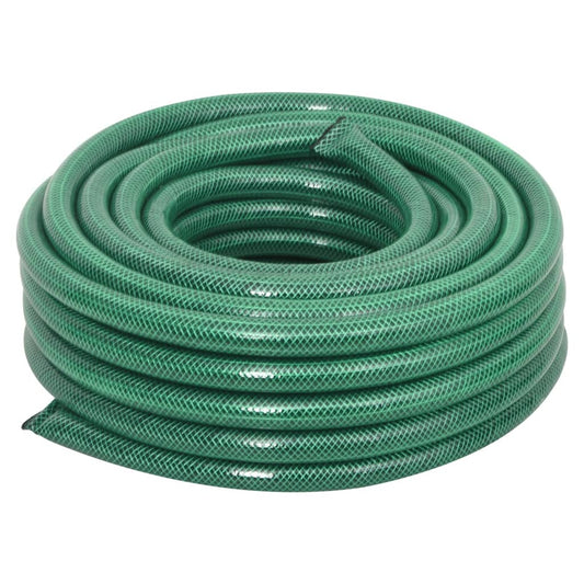 vidaXL Garden Hose Green 0.9" 20 m PVC