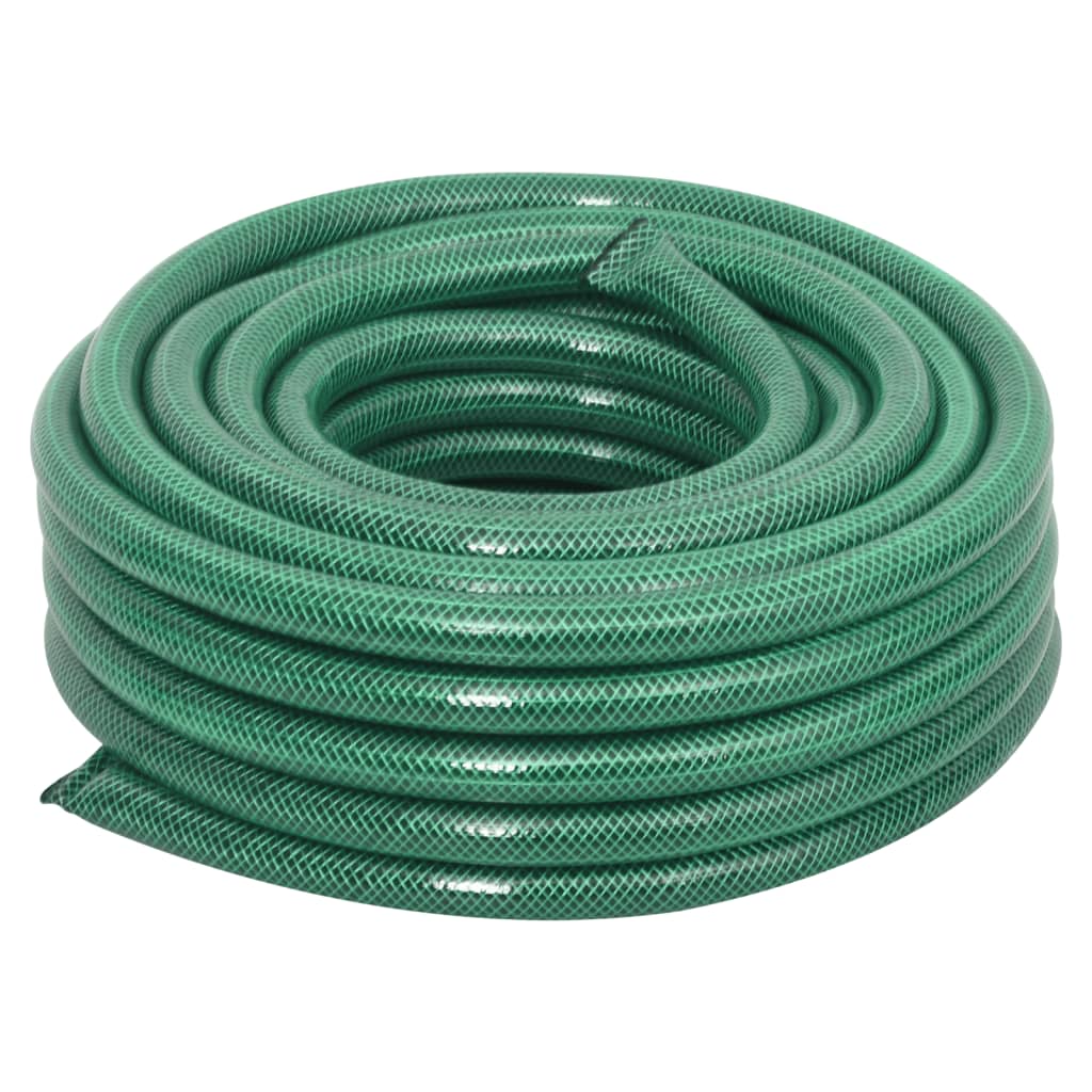 vidaXL Garden Hose Green 0.9" 100 m PVC