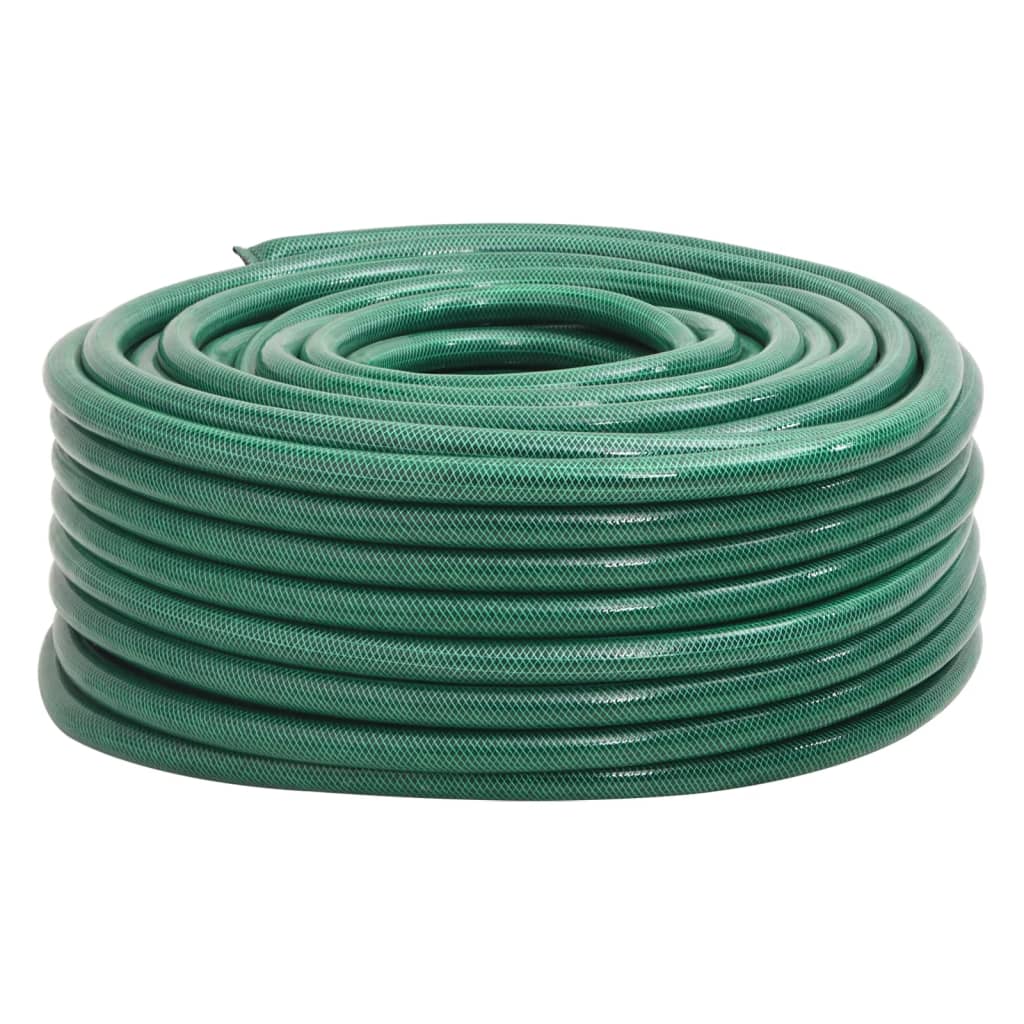 vidaXL Garden Hose Green 1.3" 10 m PVC