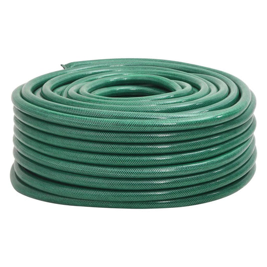 vidaXL Garden Hose Green 1.3" 10 m PVC