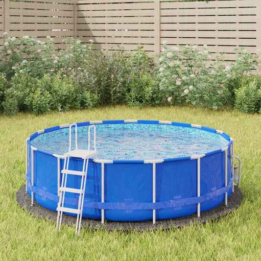 vidaXL Pool Ground Cloth Light Grey Ì÷244 cm Polyester Geotextile