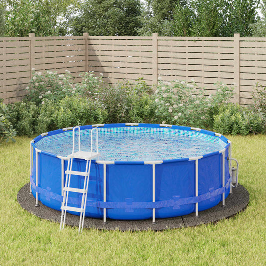 vidaXL Pool Ground Cloth Light Grey Ì÷396 cm Polyester Geotextile