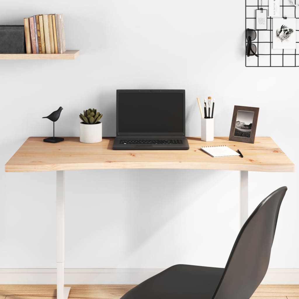 vidaXL Desk Top 110x60x2.5 cm Solid Wood Pine