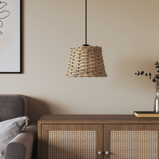 vidaXL Ceiling Lamp Shade Brown Ì÷20x15 cm Wicker