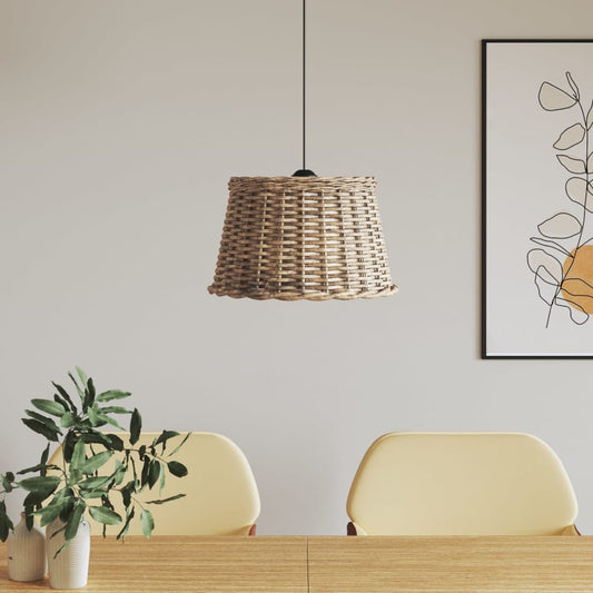 vidaXL Ceiling Lamp Shade Brown Ì÷45x28 cm Wicker