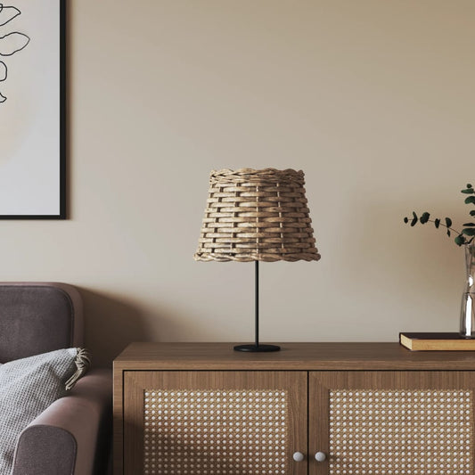 vidaXL Lamp Shade Brown Ì÷20x15 cm Wicker