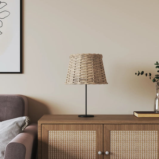 vidaXL Lamp Shade Brown Ì÷25x17 cm Wicker